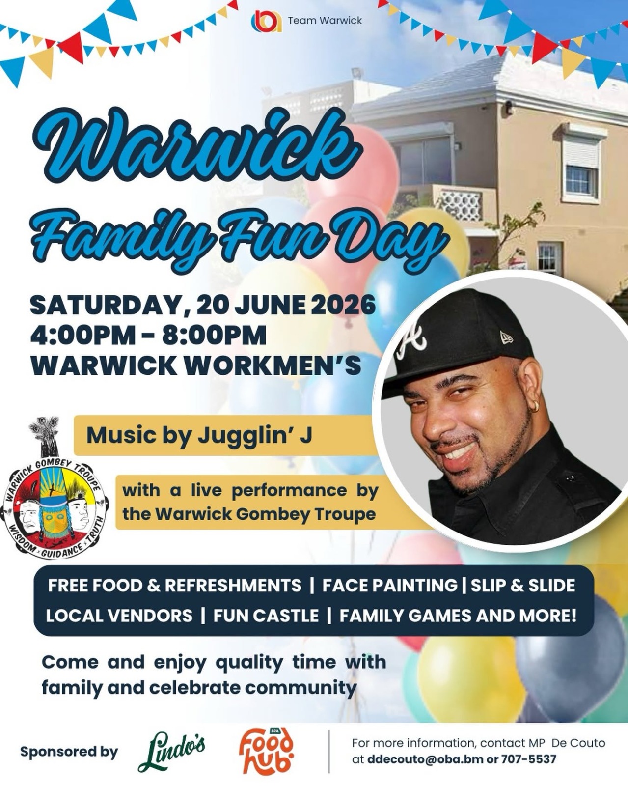Warwick Family Fun Day flyer