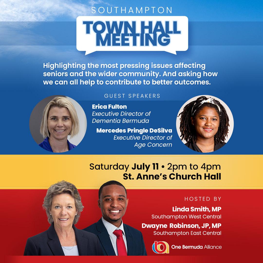 Southampton Townhall Meeting flyer